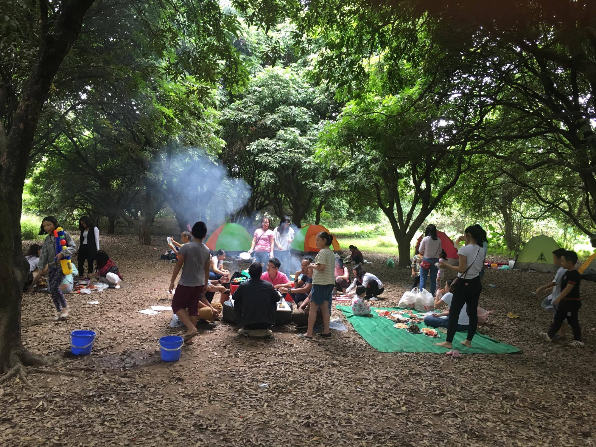 Tốn chưa đến 1 triệu, cả nhà có thể đưa nhau đi dã ngoại tại điểm cực hot ngay gần Hà Nội