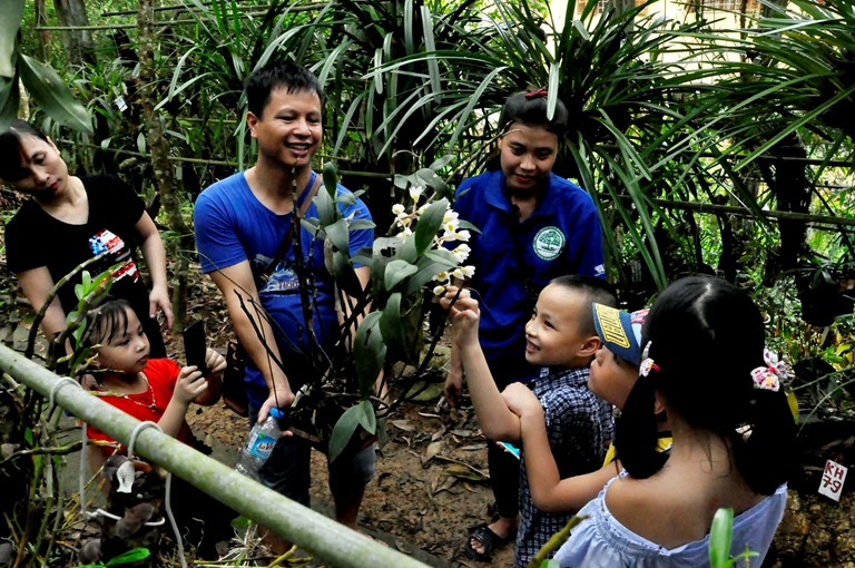 Trạm Đa dạng sinh học Mê Linh - điểm du lịch trải nghiệm được lựa chọn bởi những ai muốn con thêm hiểu biết về thiên nhiên